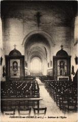 Verneuil interieur de l'eglise à Neuil
