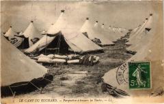 Camp du Ruchard perspective a trauers les Tentes