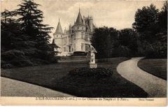 L'Ile Bouchard Chateau du Temple et le parc