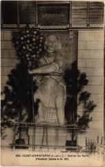 St Christophe Statue du St