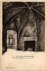 Cinq Mars la Pile Salle gothique du chateau à Cinq-Mars-la-Pile