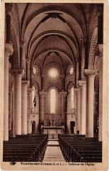 Yzeures interieur de l'eglise
