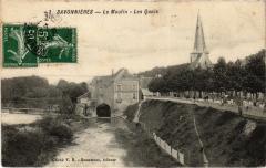 Savonnieres le Moulin les quais