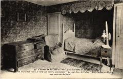 Sache le chateau Chambre de Balzac
