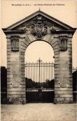 Richelieu Porte d'entree du chateau à Richelieu