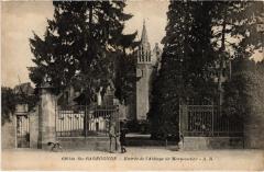 Ste Redagonde entree de l'Abbaye de Marmoutier