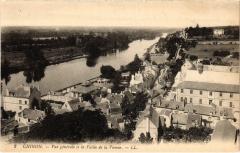 Chinon vue generale à Chinon