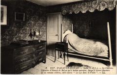 Sache le chateau Chambre d'Honore de Balzac