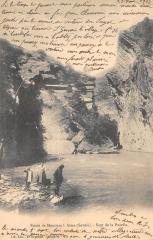 Route De Moutiers A Aime - Savoie - Saut De La Pucelle