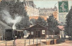 Aix Les Bains - Gare Du Depart Du Chemin De Fer Du Mont Revard - Train à Aix-les-Bains