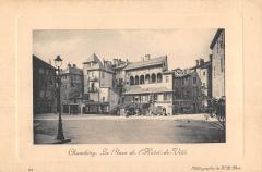 Chambery - La Place De L'Hotel De Ville à Chambéry