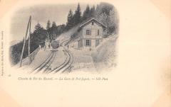 Chemin De Fer Du Revard - La Gare De Pre Japert - Train