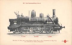 Les Locomotives - Nord - Machine N°2806 - Train - Chemin De Fer