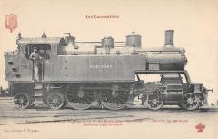 Les Locomotives - Machine Tender - Cie Du Nord - Chemin De Fer