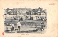 Trouville - Hotel De Paris - Scene De Plage - Enfants