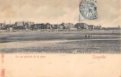 Trouville - La Vue Generale De La Plage
