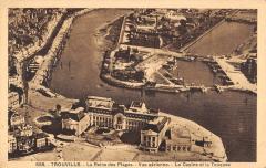 Trouville - Vue Aerienne - La Plage - Le Casino Et La Touques à Touques