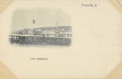 Trouville - Vue Generale - Cpa Precurseur - Cpa Au Nuage