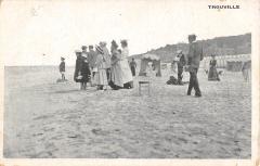 Trouville - Scene De Plage