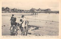 Trouville - La Plage - Jeux D'Enfants