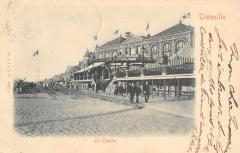 Trouville - Le Casino - Cpa Annee 1901