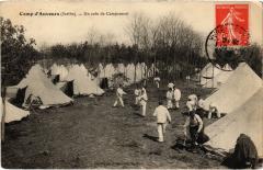Camp d'Auvours un coin de Campement -
													72 Sarthe
												