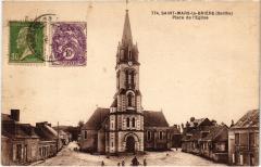 St Mars éa Briere Place de l'Eglise