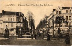 Le Mans Avenue Thiers au Mans