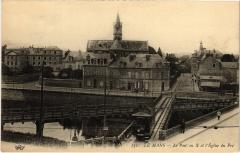 Le Mans le pont en X et Eglise du Pre -
																					72100 Le Mans
																			