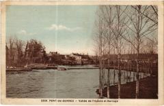 Pont de Gennes vallee de l'Huisne et Barrage