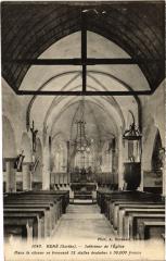 Rene interieur de l'eglise -
													72 Sarthe
												