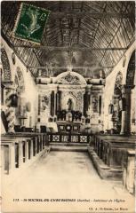 St Michel Chavaignes interieur de l'eglise