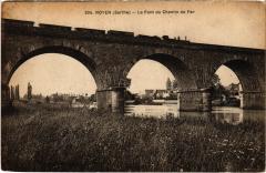 Noyen Pont du Chemin de Fer -
													72 Sarthe
												