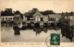 Vieux moulin sur l'Huisne