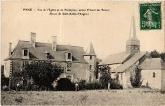 Pince vue de l'eglise et du Presbytere -
													72 Sarthe
												