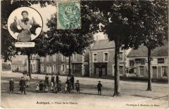 Aubigne Place de la Mairie -
													72 Sarthe
												