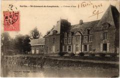 St Leonard de Louplande Chateau d'Aux à Louplande
