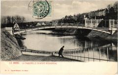 Le Mans la Passerelle Denfert Rochereau au Mans