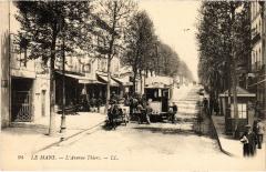 Le Mans Avenue Thiers au Mans