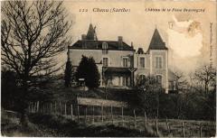 Chenu Chateau de la Fosse Beauregard à Chenu
