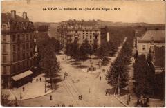 Lyon - Boulevards du Lycée et des Belges à Lyon