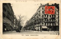Lyon - Avenue de Saxe à Lyon