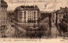 Lyon - Boulevard du Nord et Boulevard du Lycée à Lyon