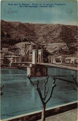 Vue sur le Rhone - Tain et le coteau Vignoble -
													26 Drôme
												