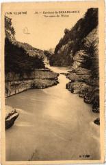 Bellegarde Env. Le canon du Rhone