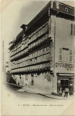 Bourg Maison de Bois Rue du Palais -
													01 Ain
												