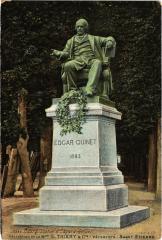 Bourg Statue d'Edgar Quinet