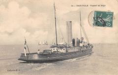 Trouville - Vapeur Au Large -
													14 Calvados
												