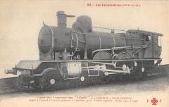 Train - Les Locomotives (Cie P.L.M.) - Locomotive Compound Type Atlantic