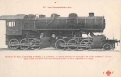 Train - Les Locomotives (Est) - Machine N°6001 - Compound Articule